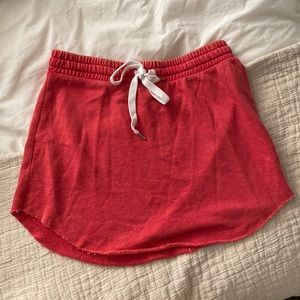 Red skirt from Forever21!